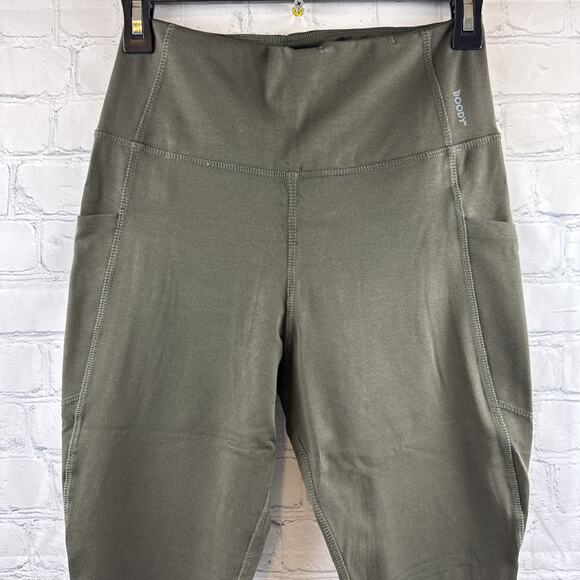 Boody Green High Waisted Full Length Leggings Womens Size Medium NWOT - Picture 3 of 11